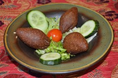 Kibbe mi’lije veget. Cheese كبة مقلية بالجبنة Kibbe mi’lije veget. Cheese كبة مقلية بالجبنة
