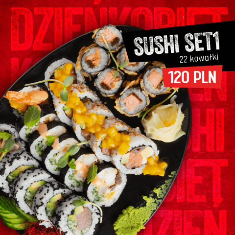 Sushi Set 1 - Dzień Kobiet w Sushi Kushi