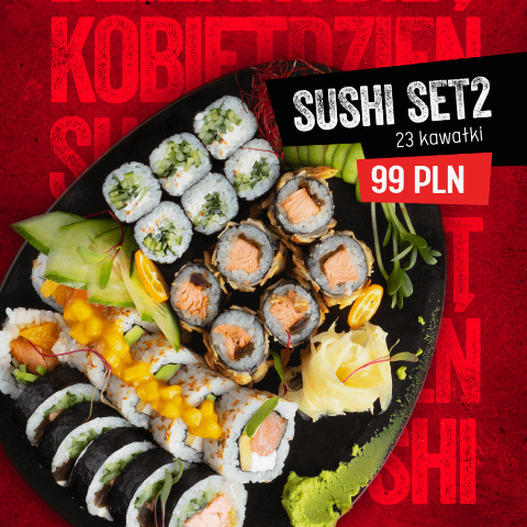 Sushi Set 2 - Dzień Kobiet w Sushi Kushi