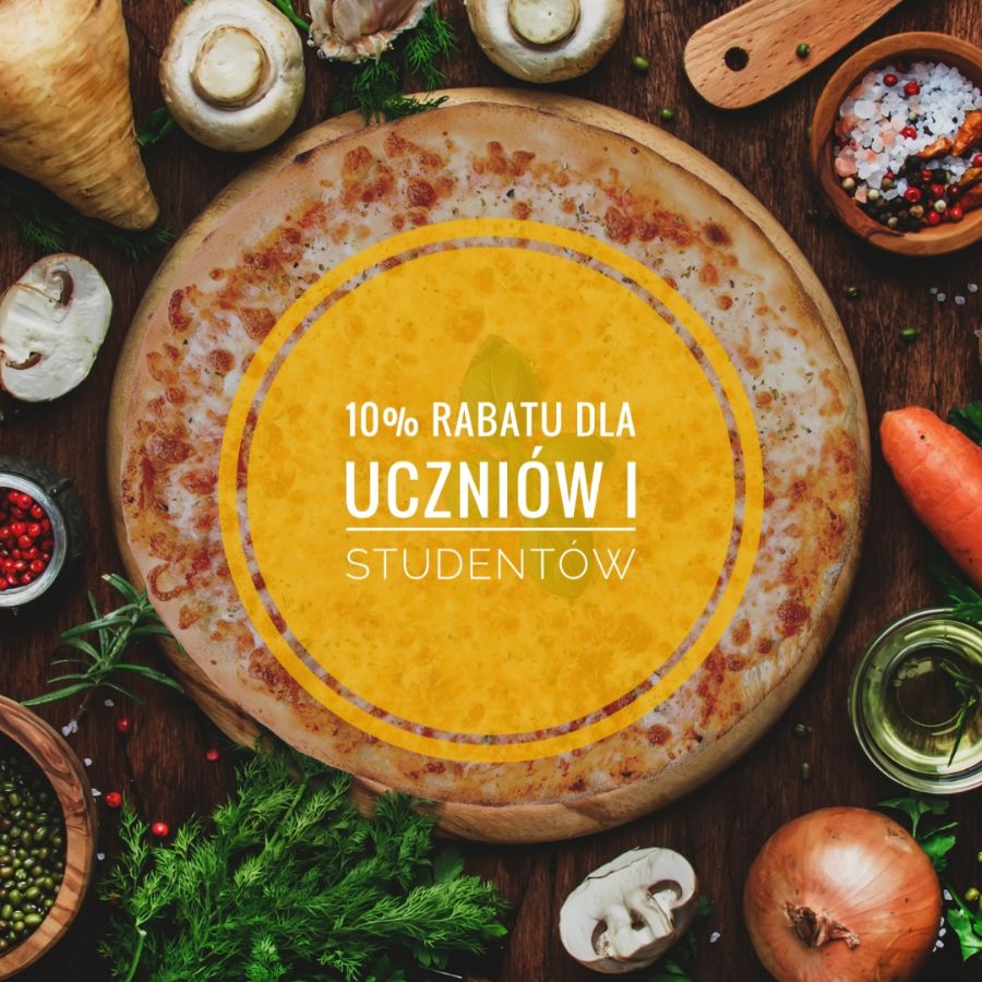 10% RABATU Uczniowie i Studenci*