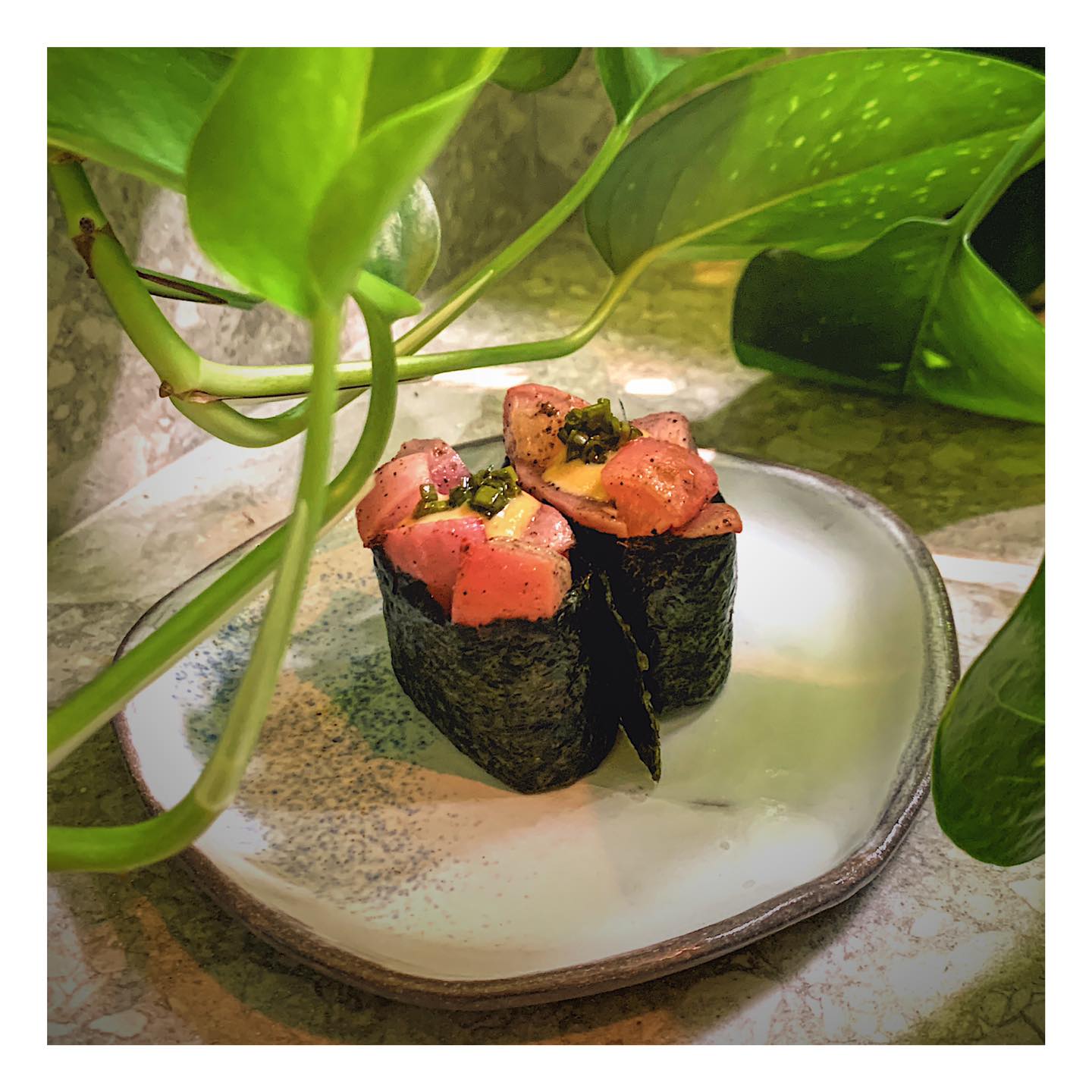 Vege sushi Mokotów - Gunkan maki z rzodkiewką